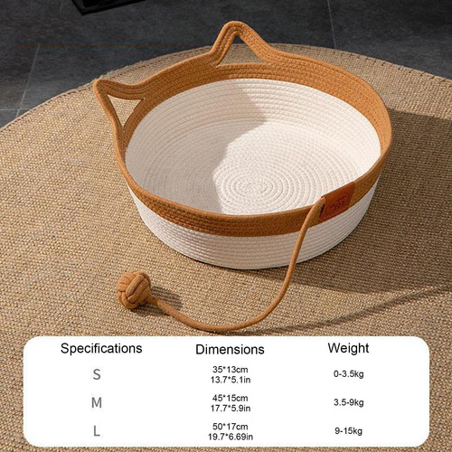 Cama Tipo Cesta Para Gatos Cesta Para Cama Para Perros Bonit