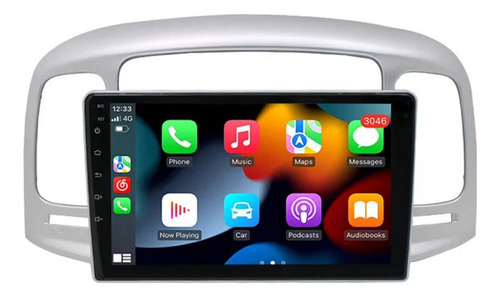 Radio Android Carplay Hyundai Accent 2008-2011
