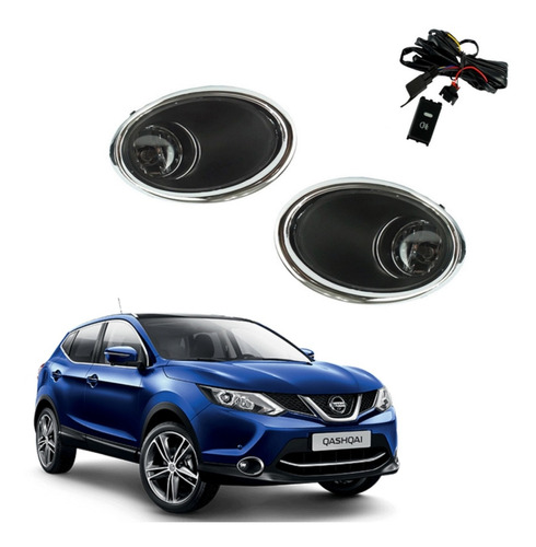 Kit De Neblineros Nissan Qashqai 2015 - 2017 +ampolletas Led