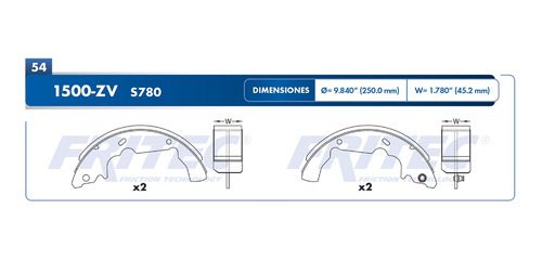 Balatas Traseras Pontiac Aztek 2001 2002 2003 Fritec Ceramic