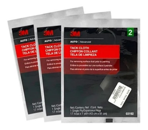 3m Tela De Limpieza Automotriz 03192 (auto Tack Cloth)