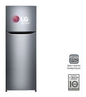 Refrigeradora LG 225 Lt Gt25bpp - Color Silver .