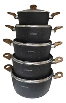 Comprar Ollas Suprema Roca Volcanica 10 Pcs Super Resistentes 100%