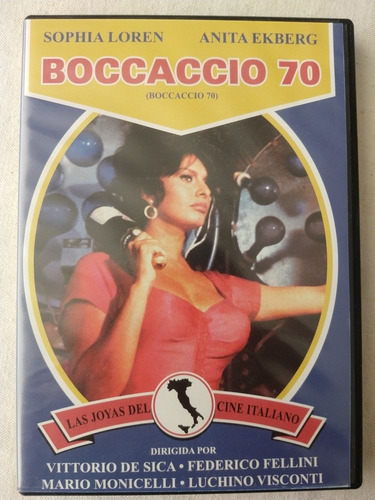 Boccaccio 70 Dvd Fellini, Visconti, De Sica, Sophia Loren