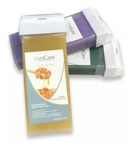 Imagen 4 de 6 de Pack 5 Ceras Roll On Depilacion Cera Cartucho Depilar /9006