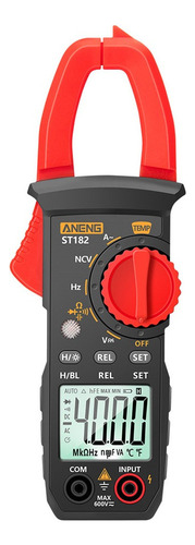 Pinza Amperimétrica Digital Aneng St182 Pro De 4000 Conteos