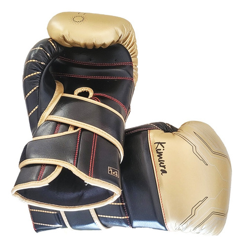 Imagen 4 de 6 de Guantes De Boxeo Kimura Doble Cierre 14oz Y 16oz