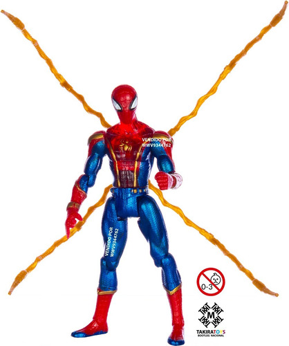 Spiderman Hombre Araña Multiverso Juguete Muñeco Articulado