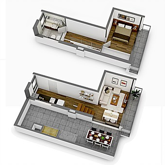Imagen 6 de 10 de Apartamento 2 Dormitorios - Parque Batlle - Vis