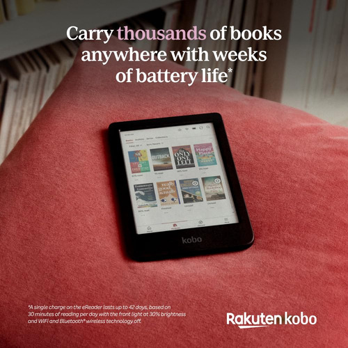 Ereader Kobo Clara Colour 6 Tinta E Sem Brilho 16 Gb Imperme