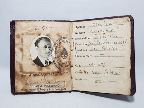 Imagen 4 de 9 de Antiguos Carnet Periodista Afa Ypf Motos Lote X 3 Mag 58723