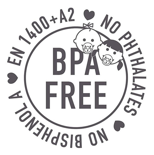 Bibs De Caucho Para Bebé Juego De 2 Sin Bpa He...