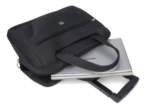 Maletín ejecutivo con ruedas Polo King para cuaderno, negro