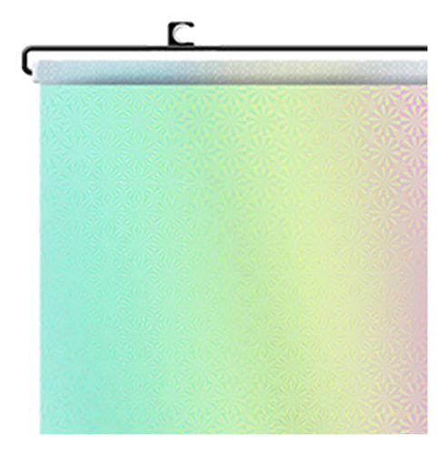 Persianas Enrollables Con Ventosa, Cortina 45x125cm Plata