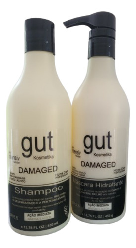 Shampoo + Reconstrutor Damaged | Gut Kosmétika | 450g
