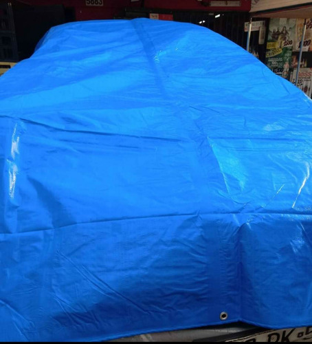 Imagen 6 de 8 de Carpa Impermeable 2x4 Azul / Lona Impermeable Filtro Uv