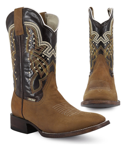 Bota Vaquera Crazy Res Para Hombre El Malcreado