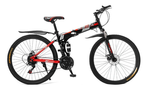 Bicicleta 26 Gotek Negro/rojo Gotmot0001