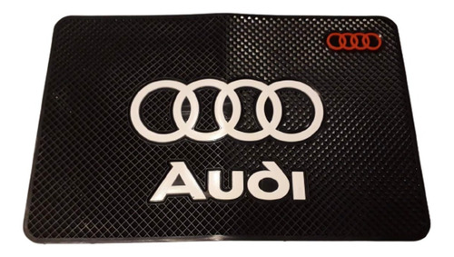 Alfombra Antideslizante De Silicona Para Celulares Logo Audi