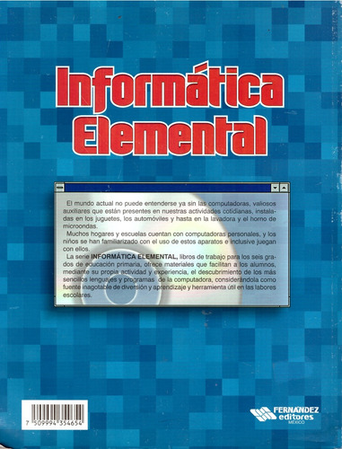 Informatica Elemental 3. Primaria - Gubern, Enrique Domingo