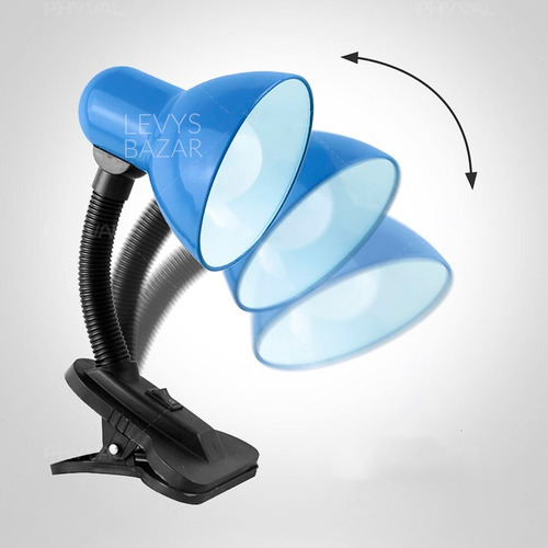Imagen 7 de 9 de Velador Pinza Escritorio Pixar Flexible Broche Clip Oficina