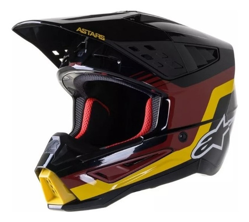 Casco Cross Supertech S-m5 Venture Motocross Atv Alpinestars