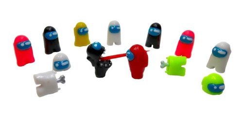 Among Us Bootle Set 10pz ¿impostor O Tripulante?+2 De
