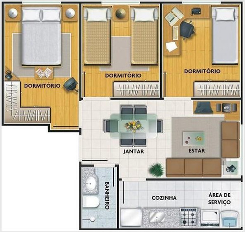 Imagem 2 de 20 de Apartamento Residencial À Venda, Vila Nova Curuçá, São Paulo. - Ap1419