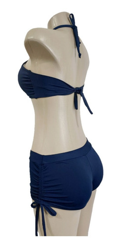 Imagem 3 de 5 de Biquíni Com Top - Shortinho Sunkini E Top Cropped
