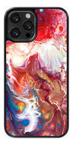 Funda Compatible Con iPhone De Diseño Pintura Acrilica  #9