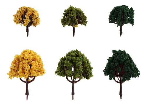 Modelo De Árboles En Miniatura Árboles De 30 Piezas