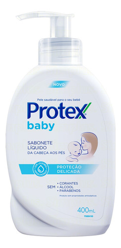 Sabonete Líquido Para Bebês Protex Baby Delicate Care 400ml