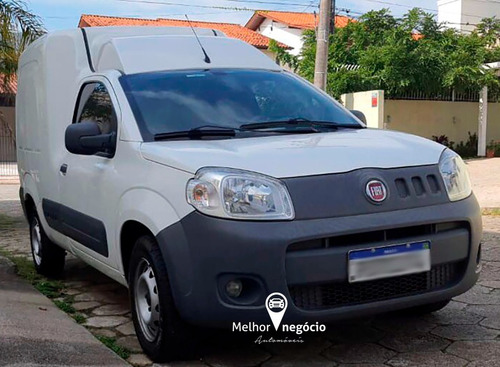 Imagem 3 de 13 de Fiat Fiorino Furgão 1.4 8v Work Hard Gnv/flex 2018 Branca