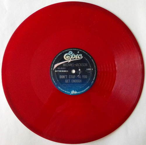 Michael Jackson Don't Stop 'til You Get Enough Single 70s (Usado)
