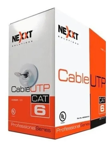 Cable Utp Por Metro Cat5e O Cat6 Ext/int Cobre100% Future It