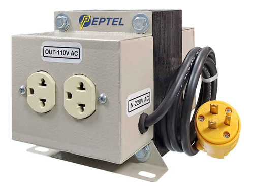 Autotransformador Peptel De 1500w (220v - 110v) 60hz 