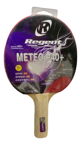 Raqueta Ping Pong Regent Meteo P40+ 1 