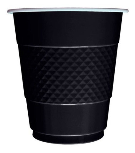 Vaso 7 Oz Deluxe Negro - Sempertex