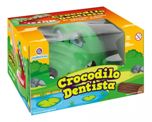 Jogo Infantil Mini Bad Dog + Crocodilo Dentista Morde O Dedo