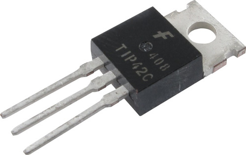 Tip42c-fsc Transistor Pnp Bipolar Lf 6a 100v 65w Pack X1