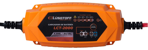 Cargador Mantenedor De Bateria Portatil Lusqtoff Lct-2000 2a