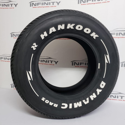 Imagem 2 de 6 de 1 Pneu 245/60 R14 Hankook Escrita Branca Ra03 Opala Maverick