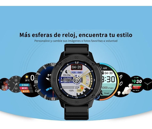 Imagen 4 de 10 de Reloj Smartwatch Blackview X5 Lcd 1,3 Bluetooth 5.0