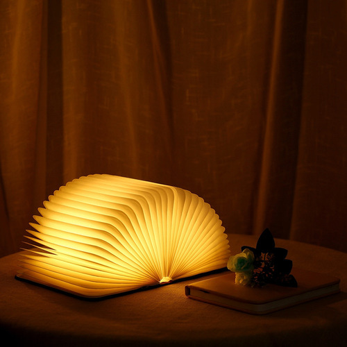 Innovadora Lámpara Led En Forma De Libro De Carga En U