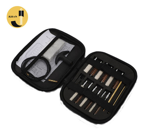 K Kit De Limpeza Portátil Universal De 16 Peças Com Estojo