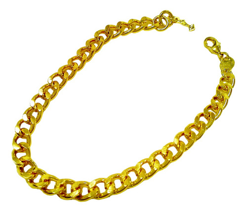 Pulsera Oro Gold Filled 14k Eslabon Continuo Vanesa 18cm