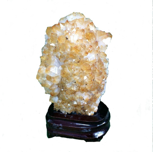 Citrino Drusa Pedra Natural Semi Preciosa 600gr Frete Grátis