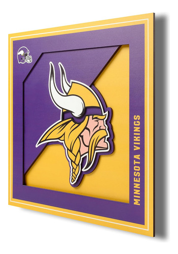 Arte De Pared De De Logotipos De 12x12 De Nfl