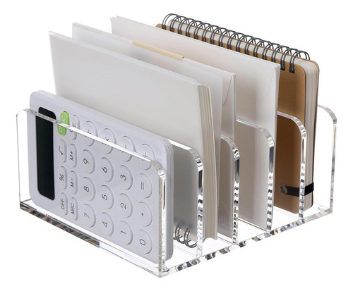 Organizador De Escritorio Acrílico, Archivadores,