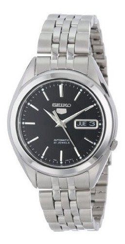 Seiko 5 Snkl23 Reloj Casual Automatico De Acero